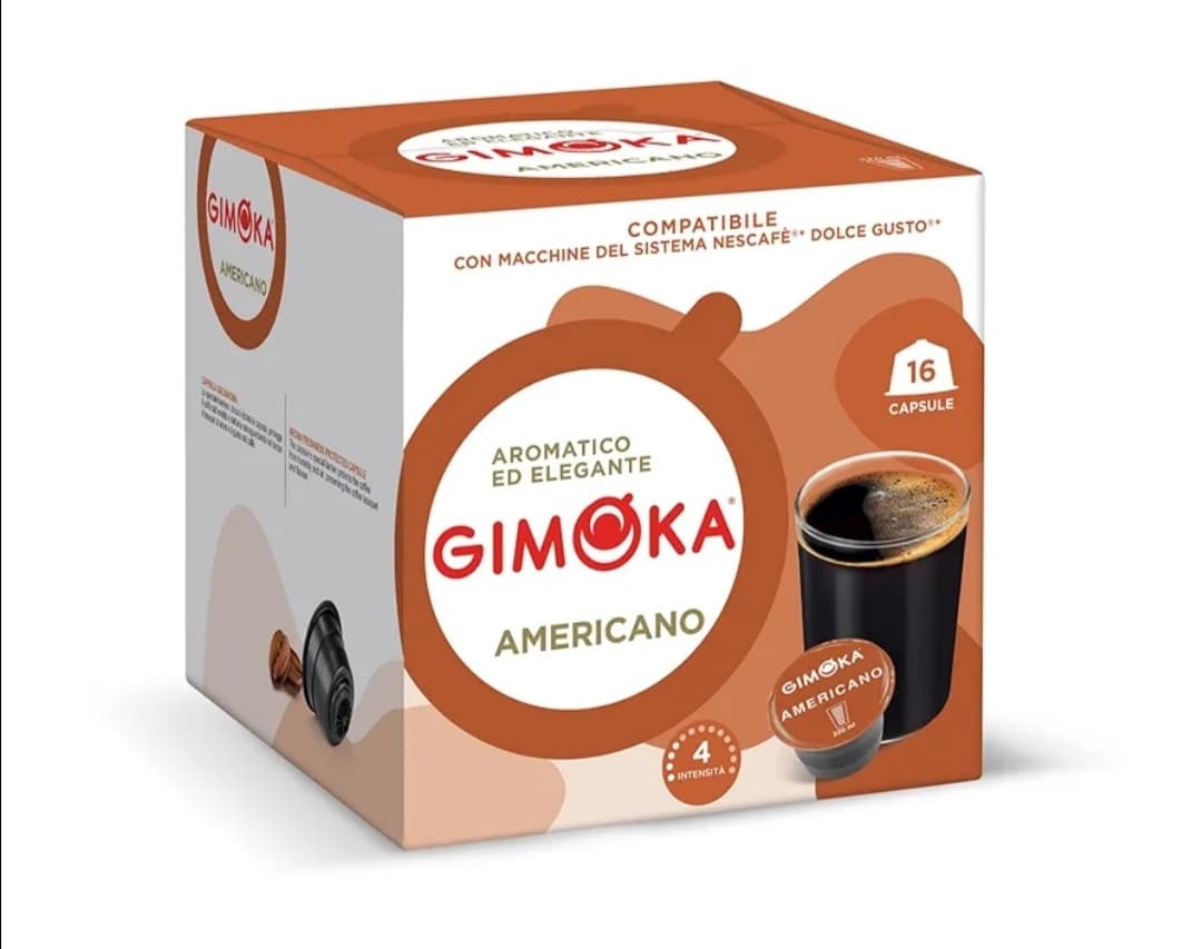 کپسول قهوه جیموکا آمریکانو «دولچه گوستو» | Gimoka Americano Dolce Gusto(اورجینال)