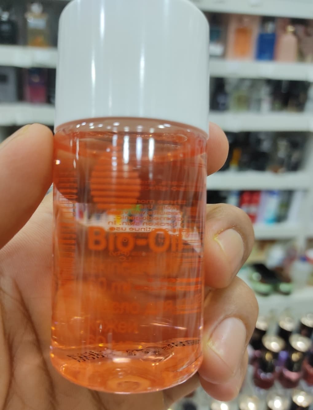 روغن ترمیم کننده پوست صورت و بدن بایو اویل 60 میل اصلBio-Oil Skincare Body Oil Serum for Scars and Stretch Marks(اورجینال) — تصویر ۵