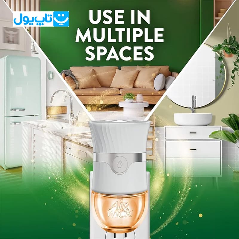 دستگاه خوشبوکننده هوای برقی ایر ویک Air Wick رایحه جنگل سرسبز بهاری — تصویر ۵