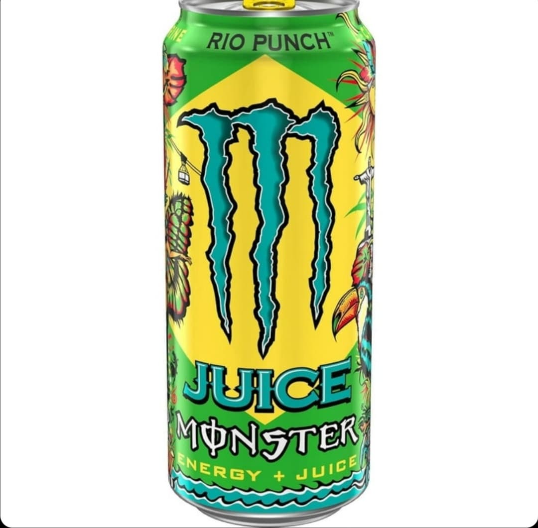 نوشیدنی مانستر ریو پانچ500mlMonster Juice Rio Punch(اورجینال) — تصویر ۲