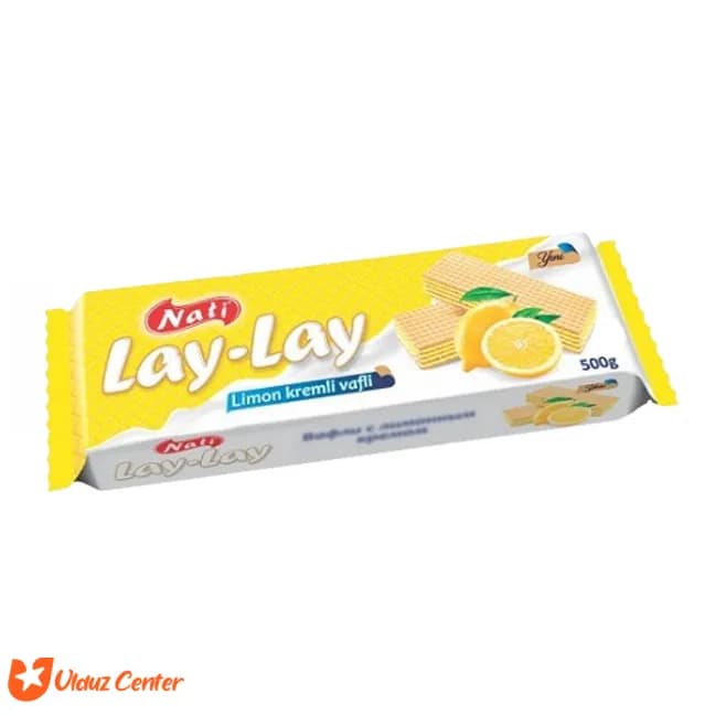 ویفر ناتی لای لای با کارامل لیمو 500 گرم