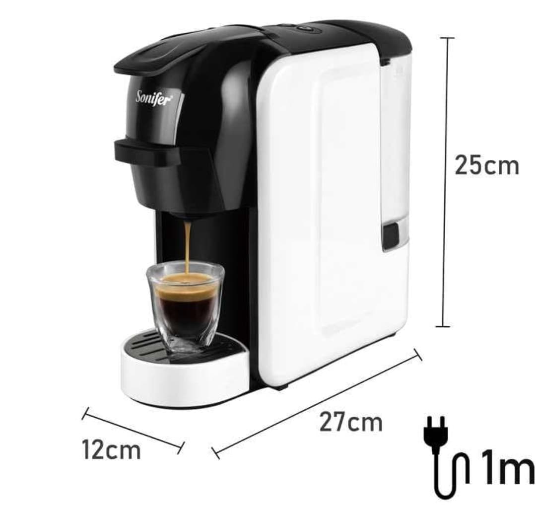 اسپرسو ساز کپسولی سونیفر Sonifer SF-3539 3 in 1 Espresso Maker(اورجینال) — تصویر ۵