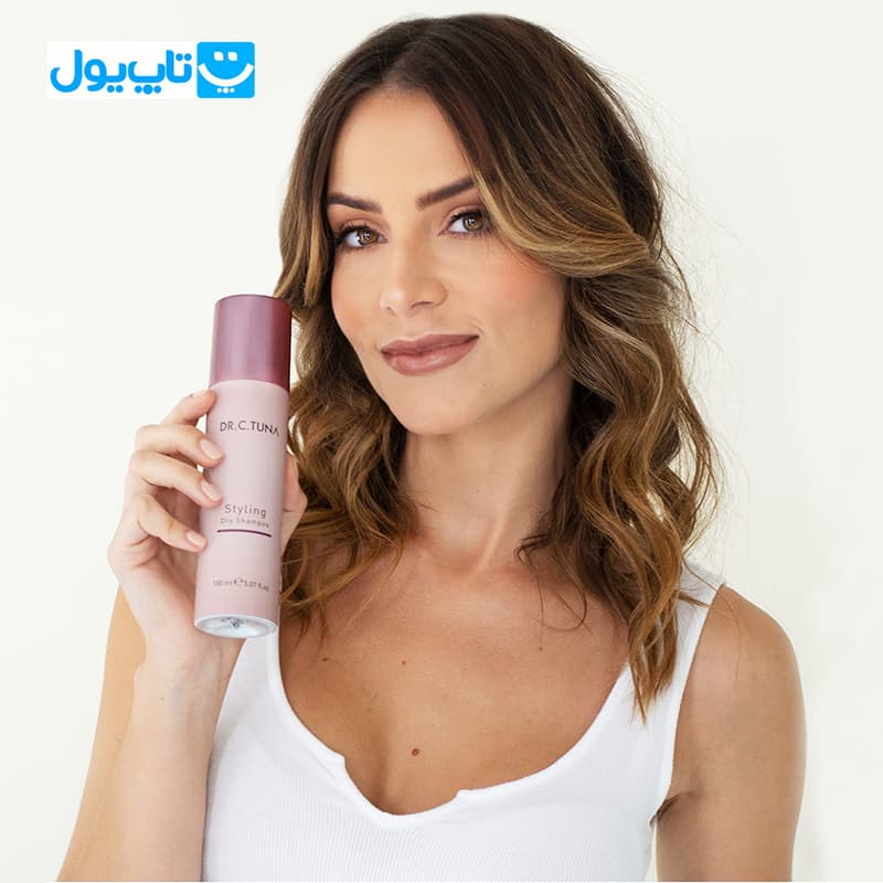 شامپو خشک دکتر سی تونا Dr.C.Tuna فارماسی مدل Styling حجم 150 میلی‌لیتر — تصویر ۴