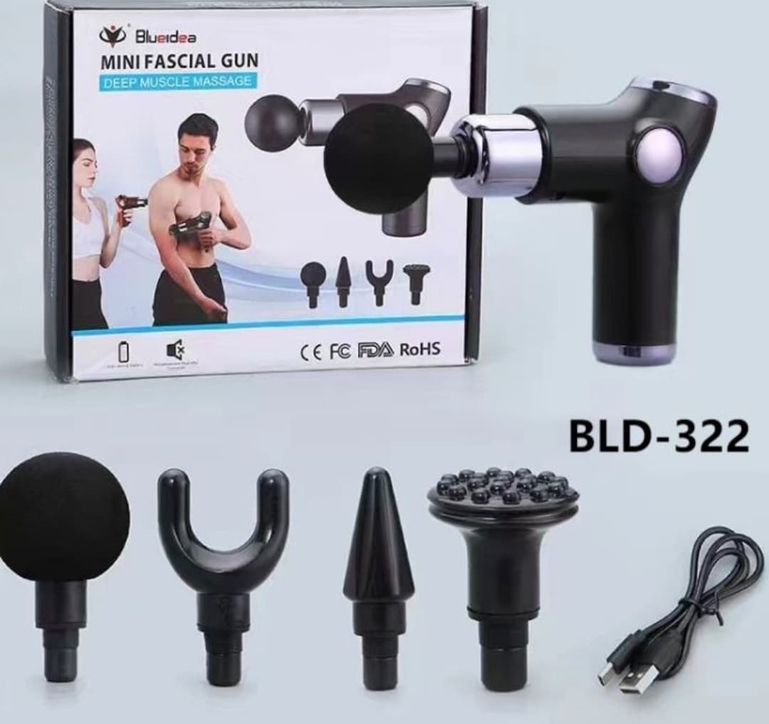 ماساژور برقی بلو ایدیا مدل MINI FASCIAL GUN کد 322