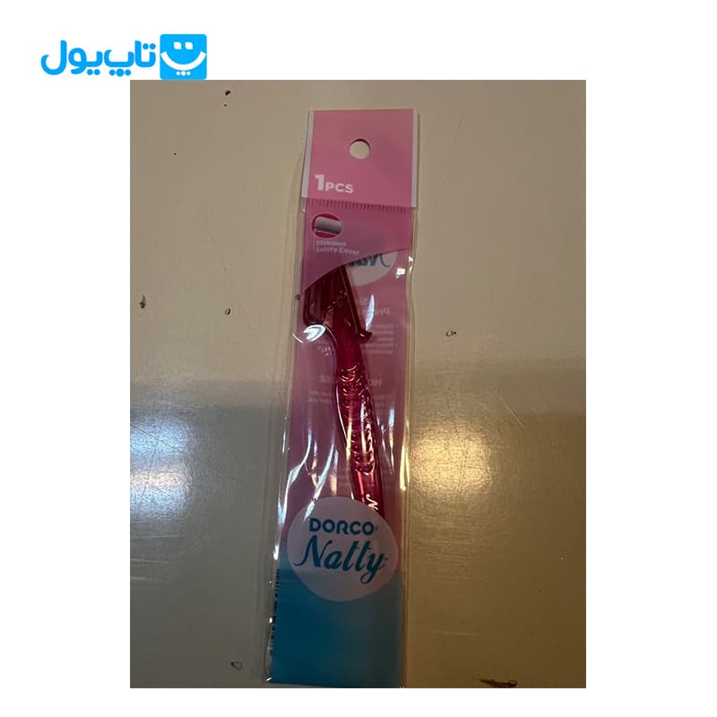 تیغ اصلاح ابرو دورکو Dorco کره مدل Natty ناتی بسته 1 عددی — تصویر ۳