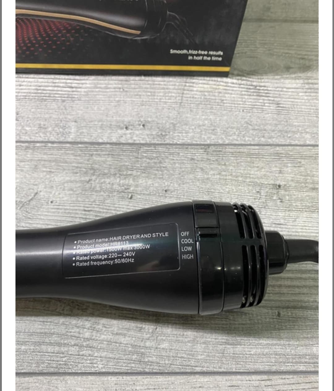 سشوار و حالت‌دهنده موی روزیا مدل Rozia HR8113 — تصویر ۶