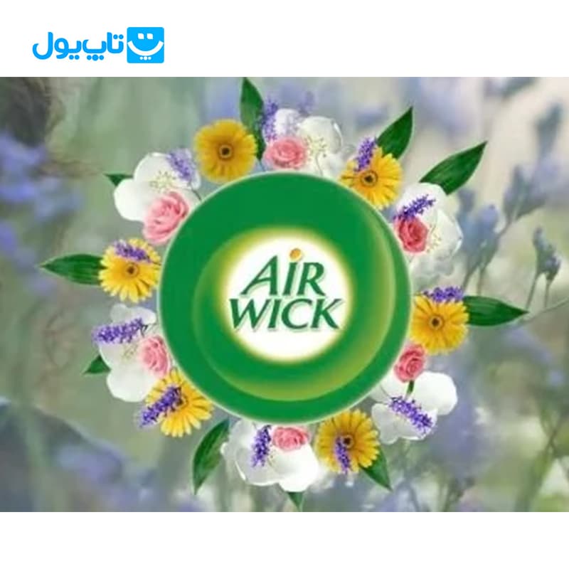 اسپری یدک خوشبوکننده هوا ایر ویک Air Wick رایحه گل بهاری حجم 250 میلی‌لیتر — تصویر ۳