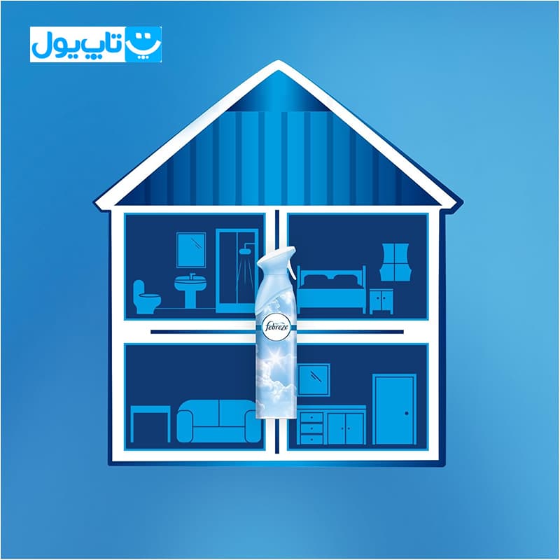 اسپری خوشبوکننده هوا فبرز Febreze رایحه ارکیده تایلندی حجم 300 میلی‌لیتر — تصویر ۴