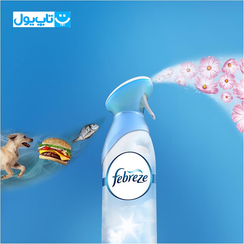 اسپری خوشبوکننده هوا فبرز Febreze رایحه ارکیده تایلندی حجم 300 میلی‌لیتر — تصویر ۲