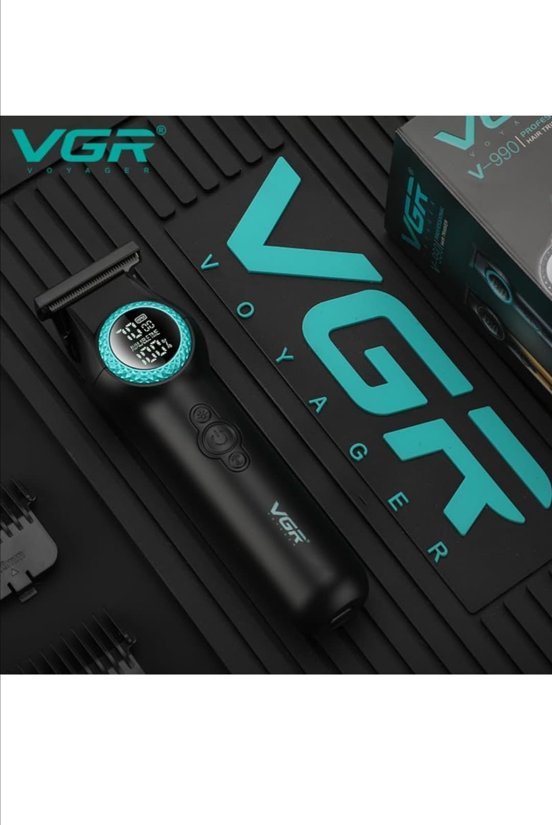 **ماشین اصلاح حرفه‌ای VGR V‑990 | جام کوزارکس jamcosrx** — تصویر ۵