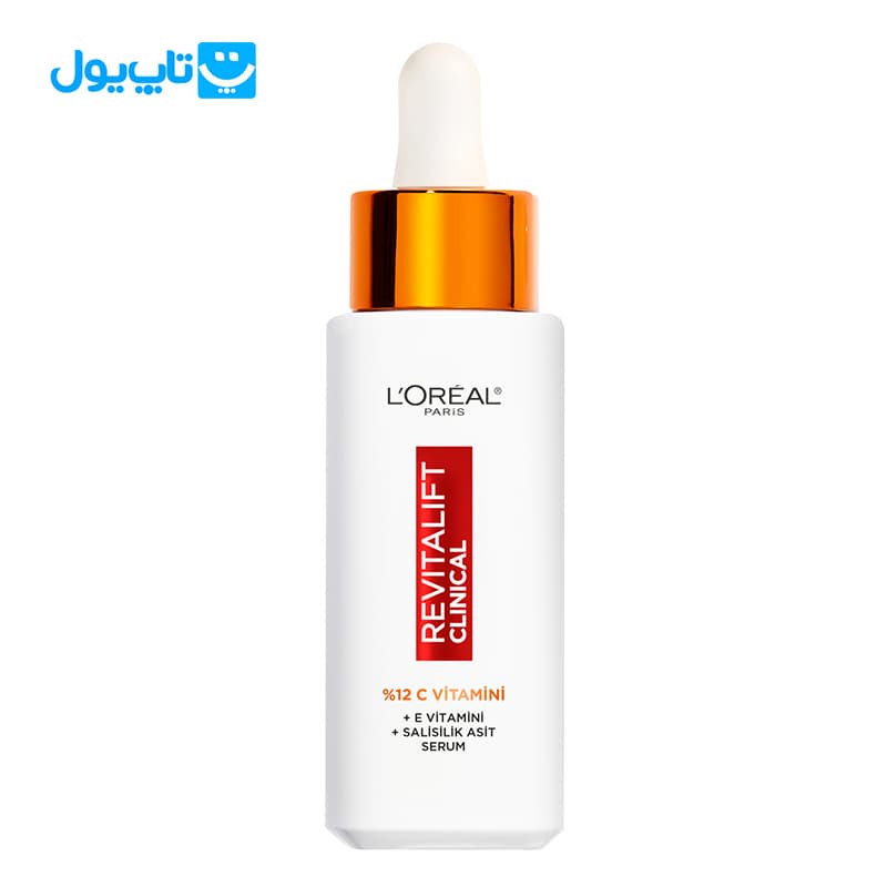 سرم ویتامین سی 12 درصد لورآل L’Oréal مدل رویتالیفت کلینیکال حجم 30 میلی‌لیتر — تصویر ۲