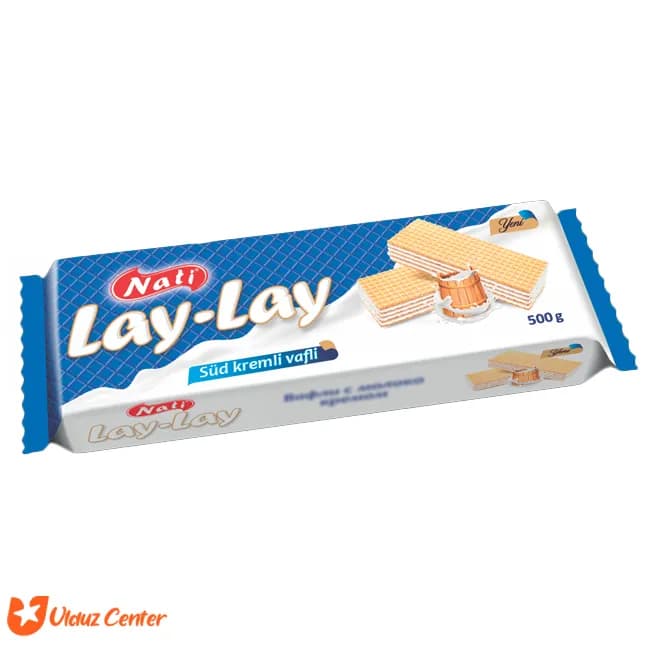 ویفر ناتی لای لای با کارامل شیر وزن 500 گرم — تصویر ۲
