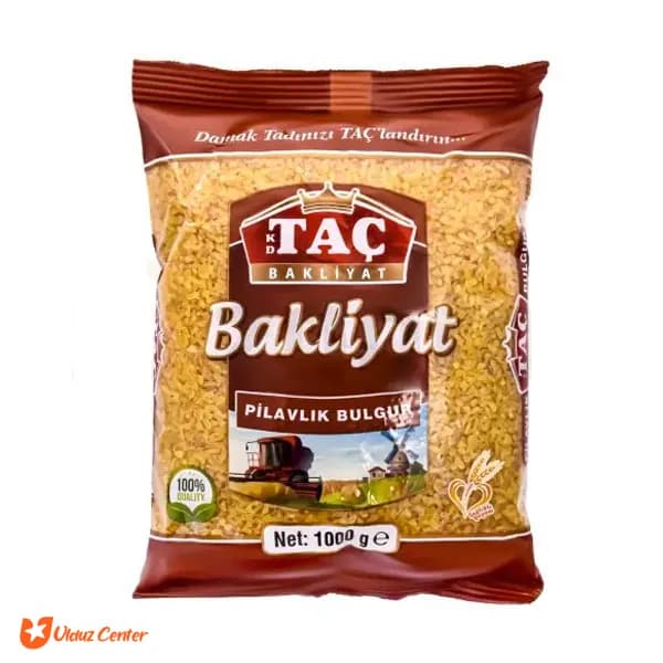 بلغور پلویی Tac Bakliyat وزن 1000 گرم