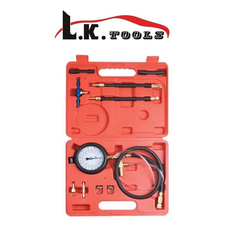 کیت تست فشار بنزین انژکتوری با سوپاپ اطمینان LK کد A3022 — تصویر ۳