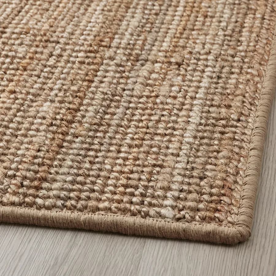 پادری ایکیا مدل LOHALS، طبیعی، ابعاد ۶۰×۹۰ سانتی‌متر — تصویر ۳