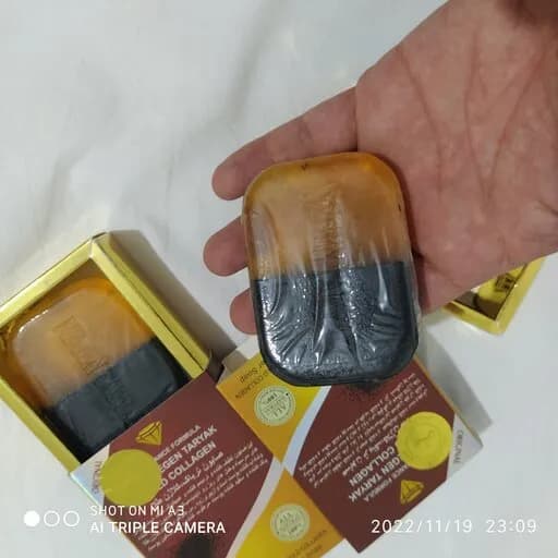 صابون تریاک کلاژن نگین بلوچستان 120 گرمی اصلی — تصویر ۳