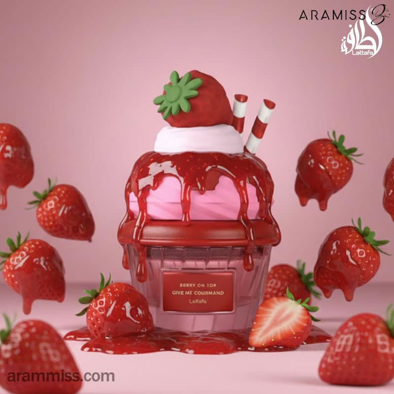 ادکلن بری آن تاپ گیو می گورماند زنانه لطافه Lattafa Berry on Top — تصویر ۵