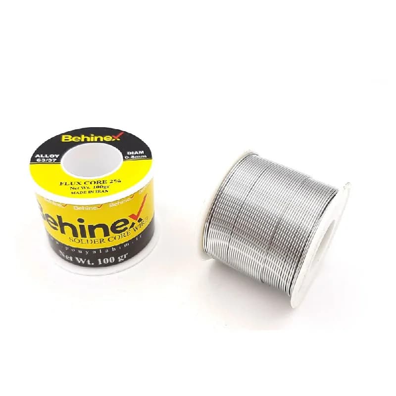 سیم لحیم Behinex بهینکس 100 گرم 0.8mm