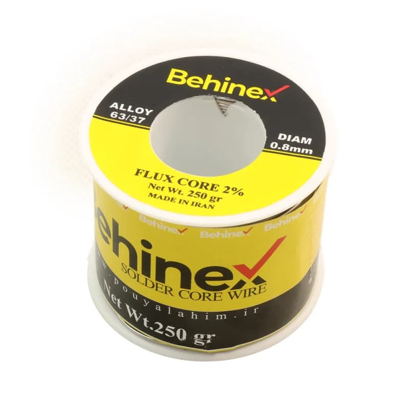 سیم لحیم Behinex بهینکس 250 گرم 0.8mm