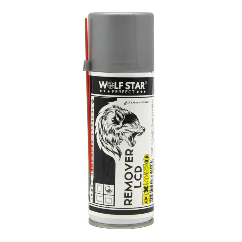 اسپری جداساز نمایشگر برند WOLFSTAR