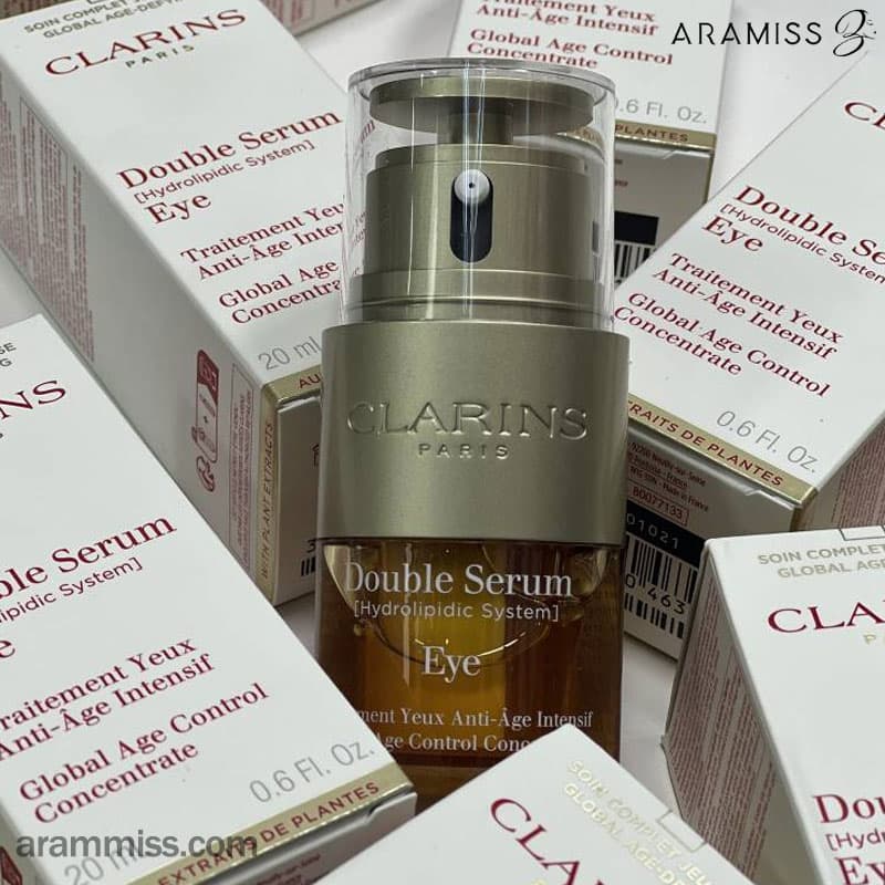 دابل سرم دور چشم جوانساز کلارنس Double Serum — تصویر ۵