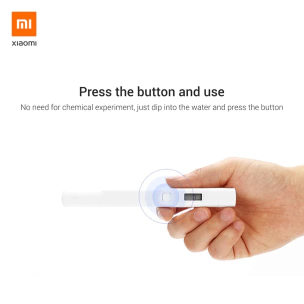 گجت تست کیفیت آب شیاومی مدل Mi TDS Pen «اورجینال – ارسال 1 ساعت» — تصویر ۴