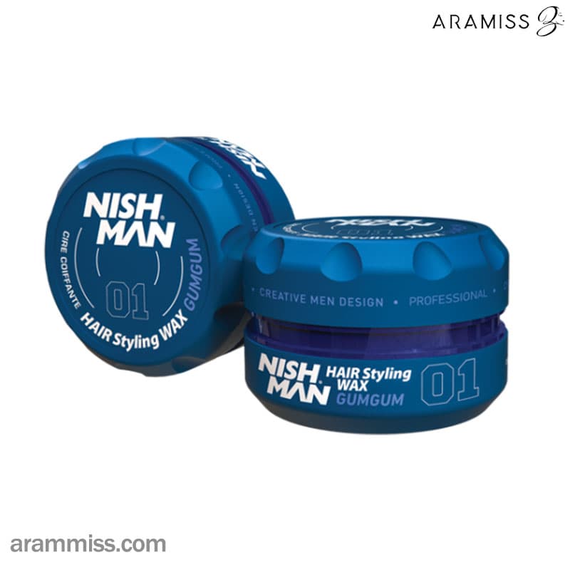واکس مو اکوا نیشمن 01 NISHMAN AQUA WAX GUMGUM