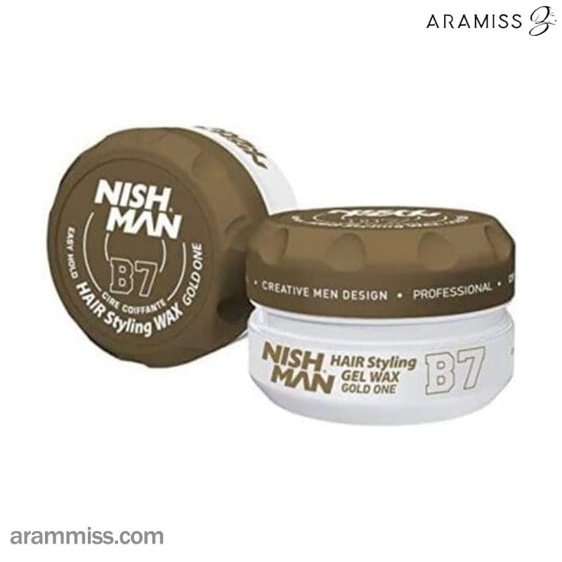 ژل واکس مو نیشمن NISHMAN GEL WAX GOLD ONE B7 — تصویر ۲