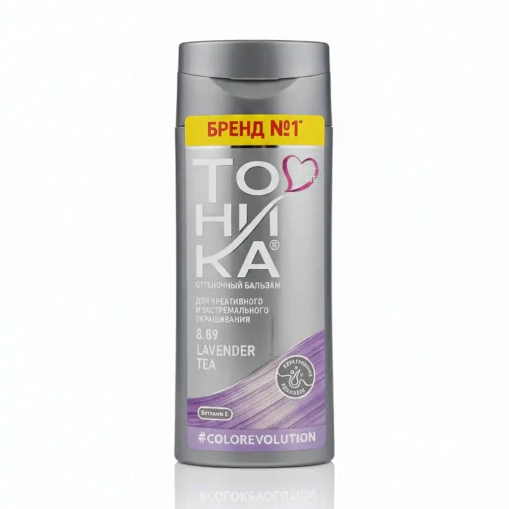 شامپو رنگ تونیکا TOHNKA شماره 8.89 یاسی (Lavender Tea) حجم 150 میلی لیتر