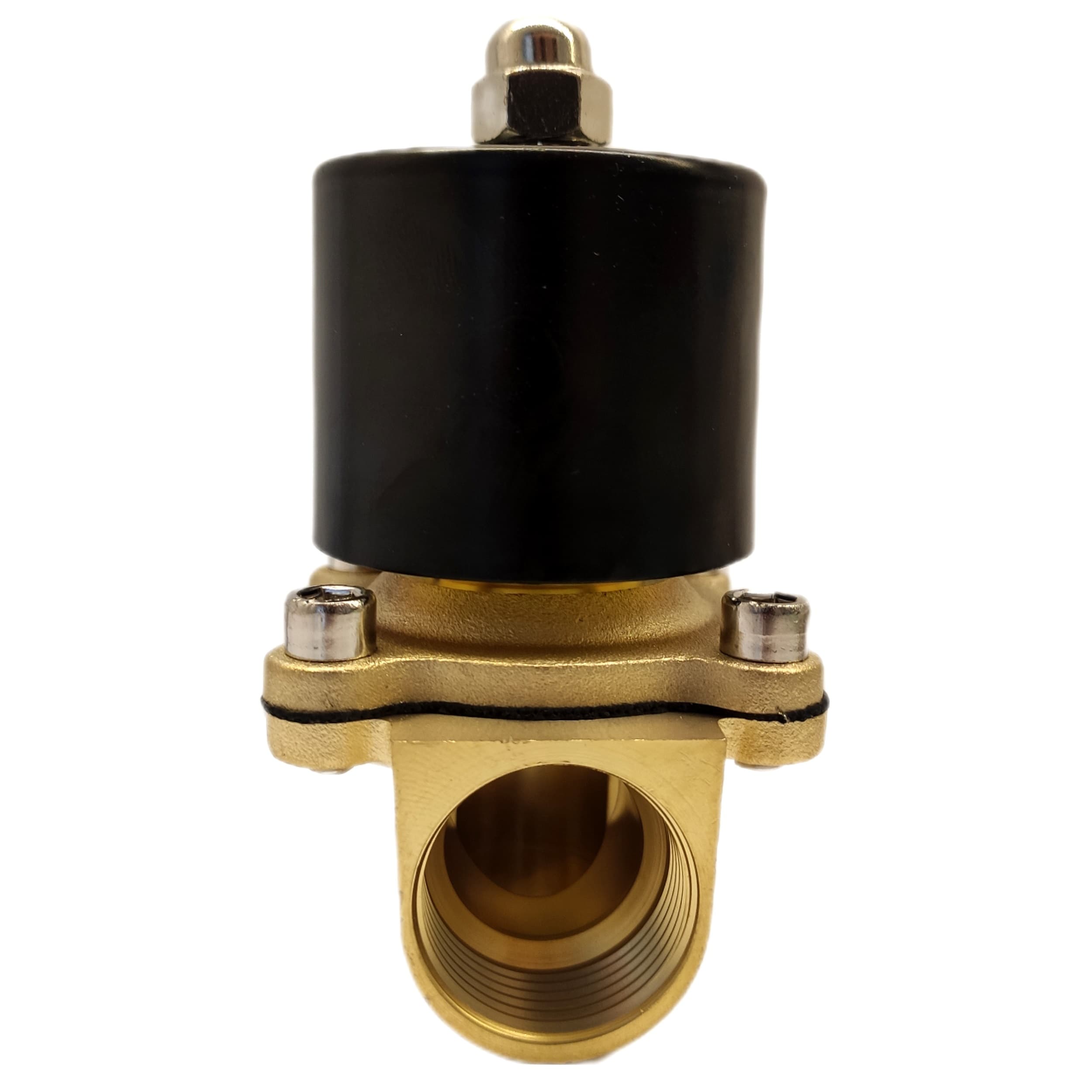 شیر برقی برنجی برند یونی دی (UNI-D) مدل UW-15 سایز 1/2 اینچ بوبین 24V — تصویر ۴