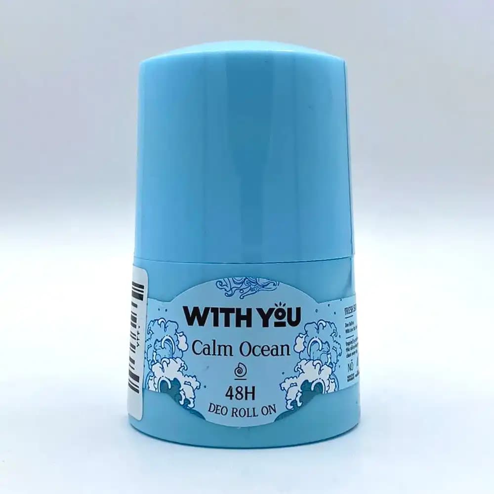 رول ضد تعریق زنانه ویت یو (WITH YOU) مدل Calm Ocean حجم 50 میلی لیتر
