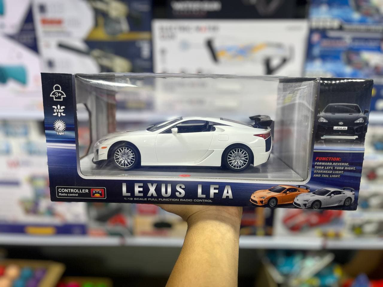 ماشین کنترلی لکسوس LFA شارژی