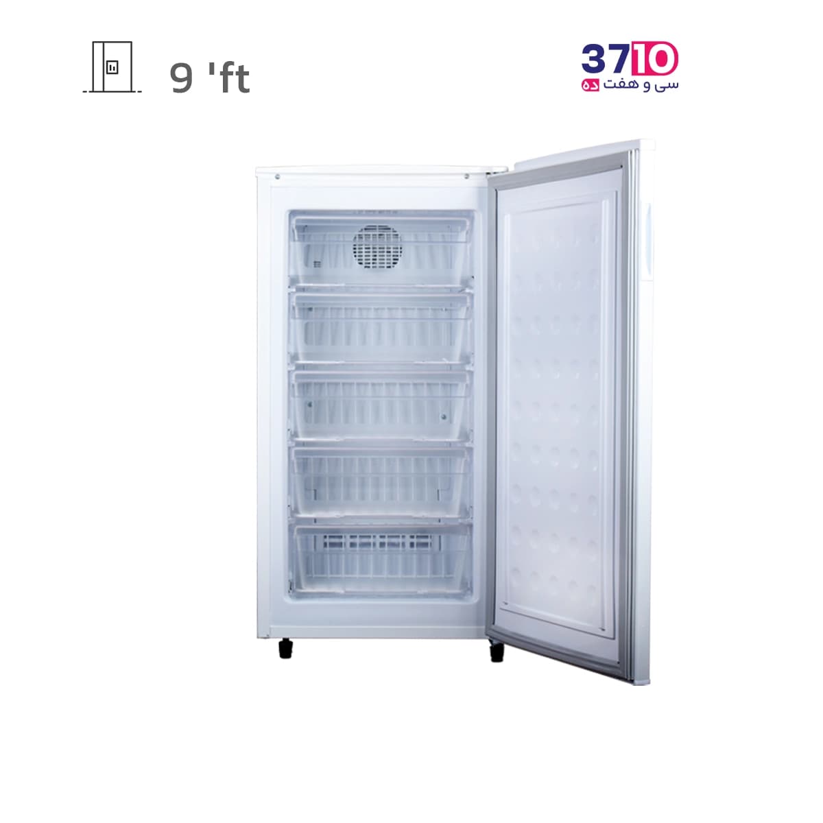 فریزر ایستکول EastCool مدل 2999 سفید 9 فوت — تصویر ۲
