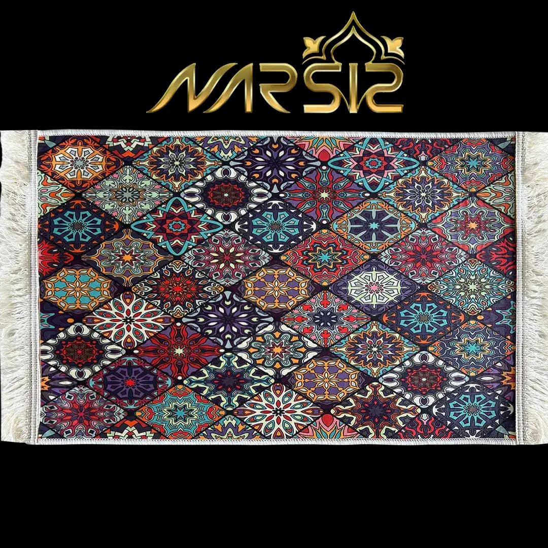 پادری طرح نقوش اسلیمی – پادری جدید فرشینه کد 70250
