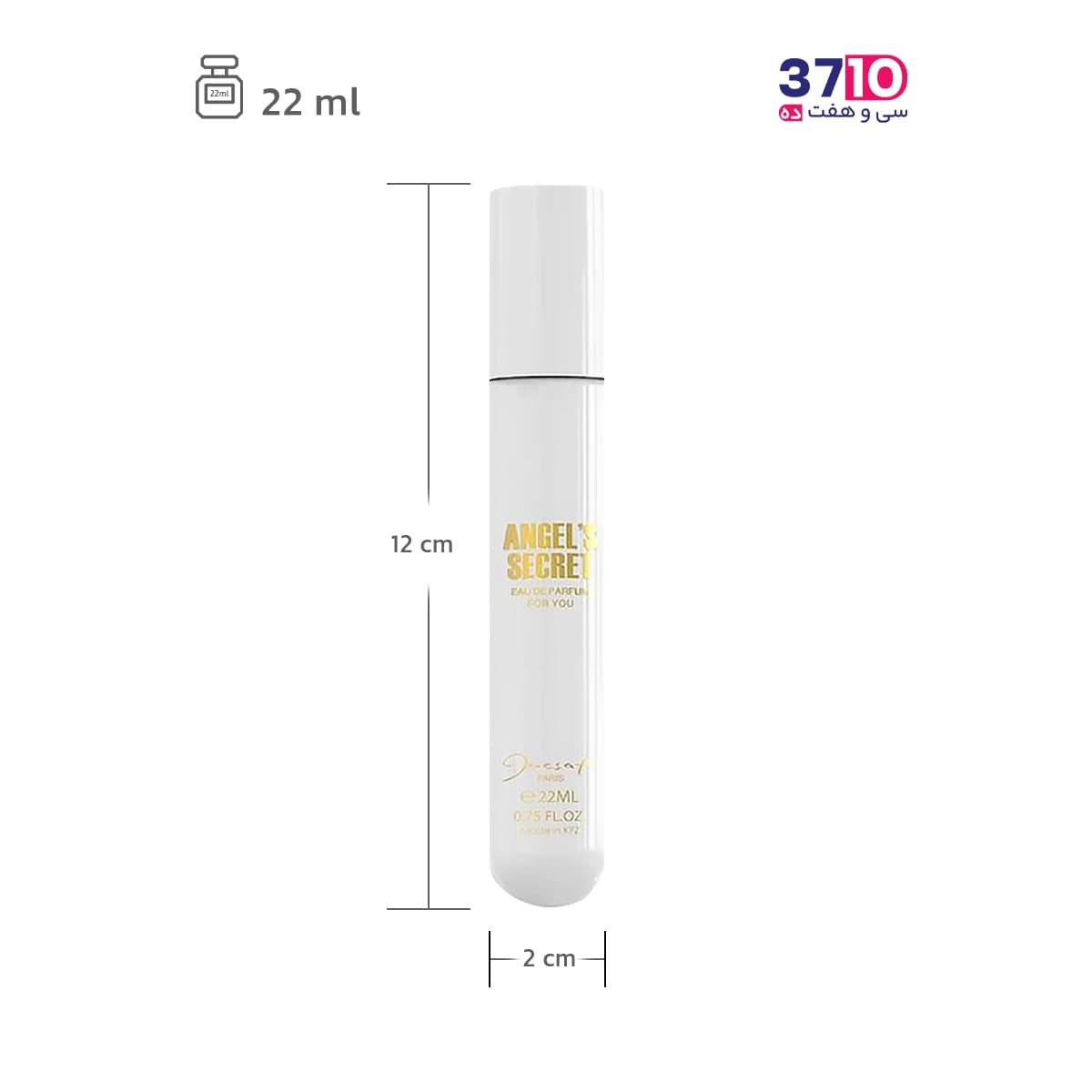 عطر جیبی مردانه ژک‌‌ ساف مدل انجلز سکرت Angel’s secret — تصویر ۲