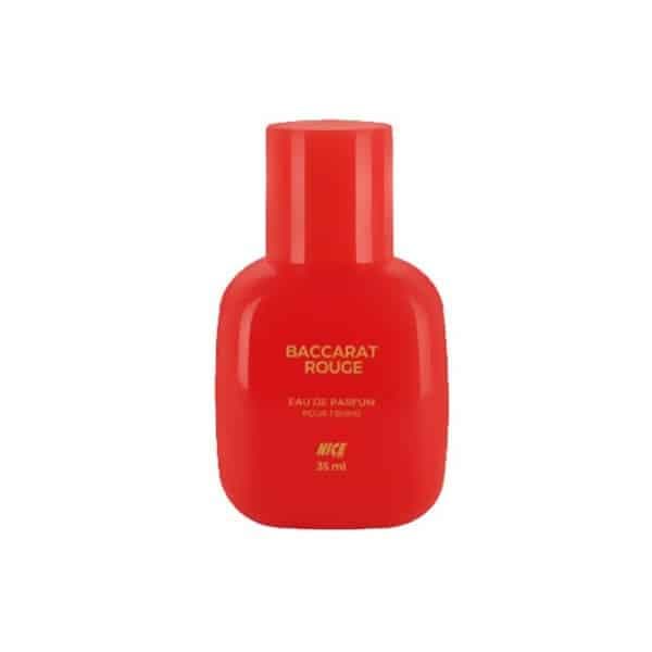 ادکلن مینیاتوری زنانه نایس NICE مدل BACCARAT ROUGE حجم 35 میل