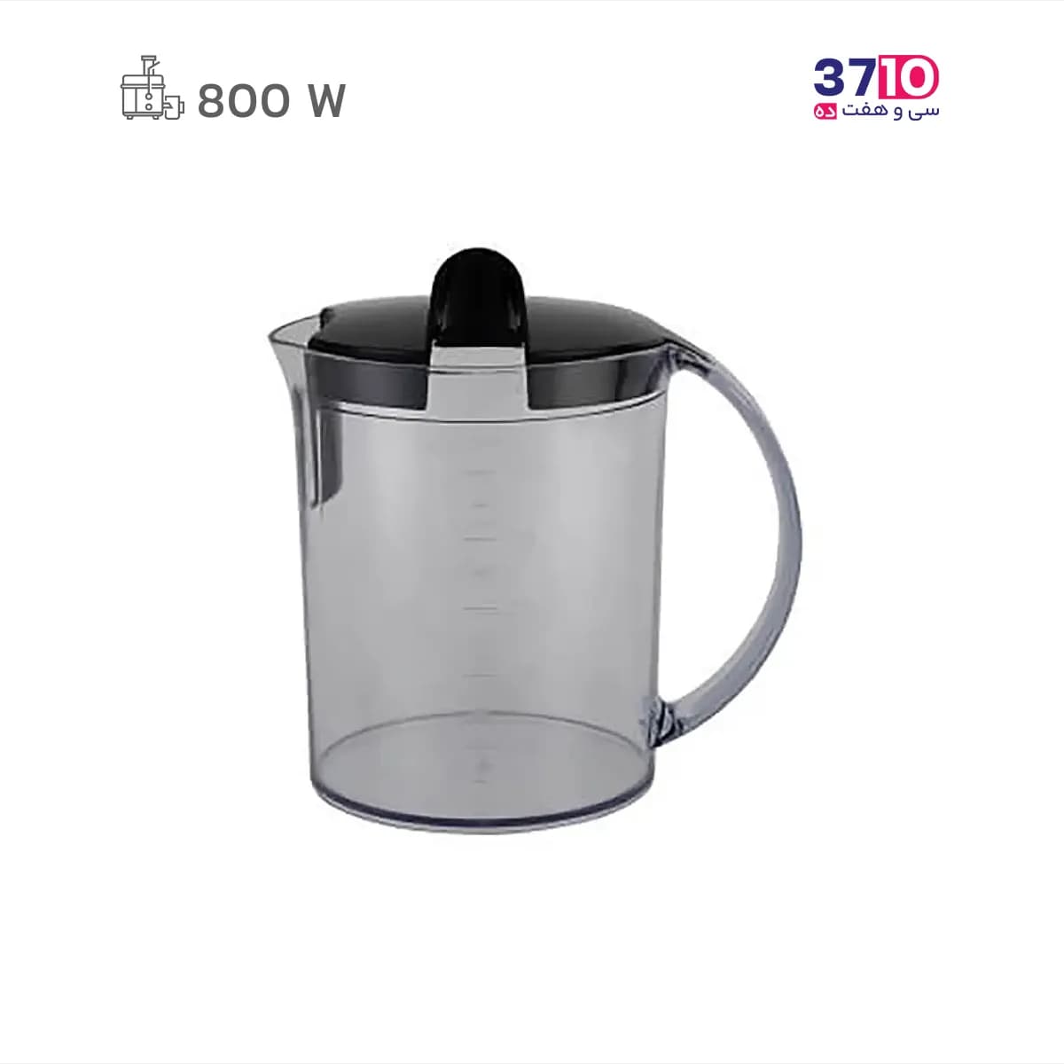 آبمیوه گیری وینسنت VINCENT سری Magic Fountain مدل JE5208 مشکی استیل 800 وات — تصویر ۴