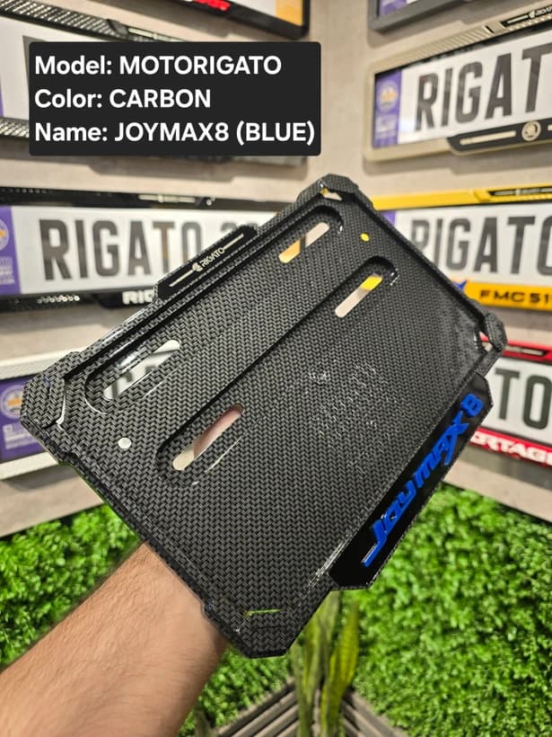 قاب‌پلاک موتور کربن جویمکس(joymax) با براکت
