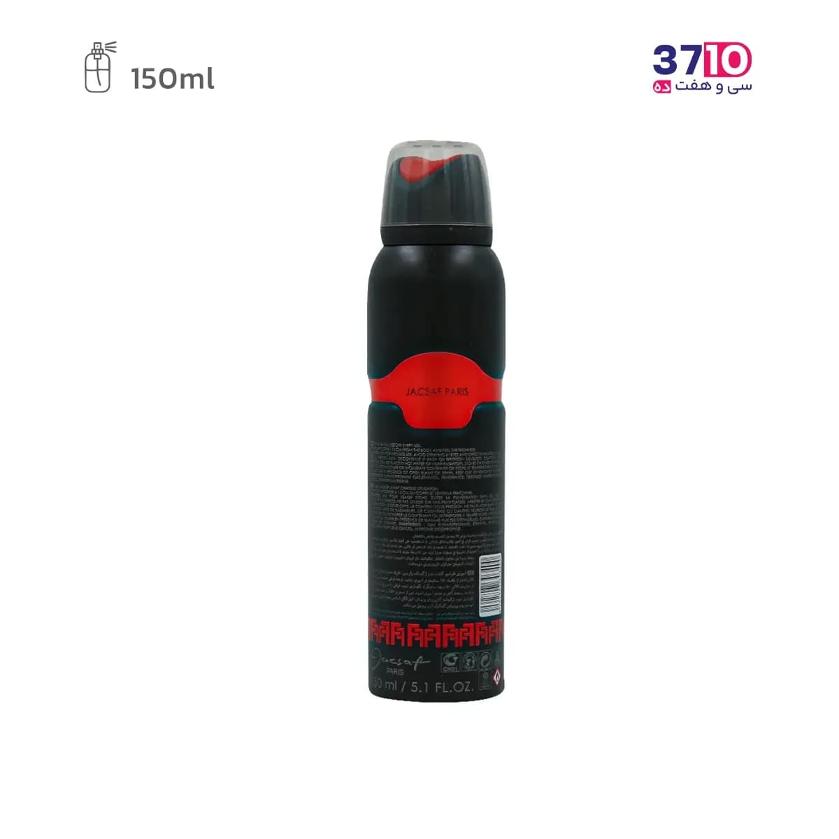 اسپری مردانه ژک ساف مدل اف اف حجم 150 میل — تصویر ۲
