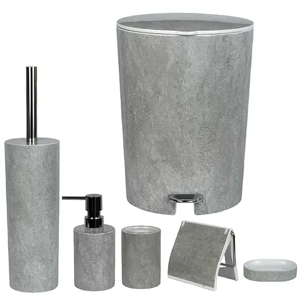 ست سرویس بهداشتی طرح ماربل لیمون