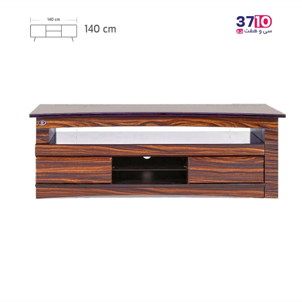 میز ال ای دی متین MATIN مدل R64 سدیر 140 سانت