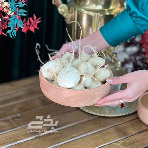 کاسه متوسط چوبی — تصویر ۴