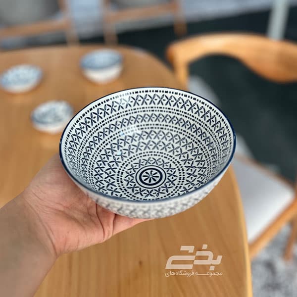 ظرف دنی هوم گل آبی ایکس — تصویر ۴