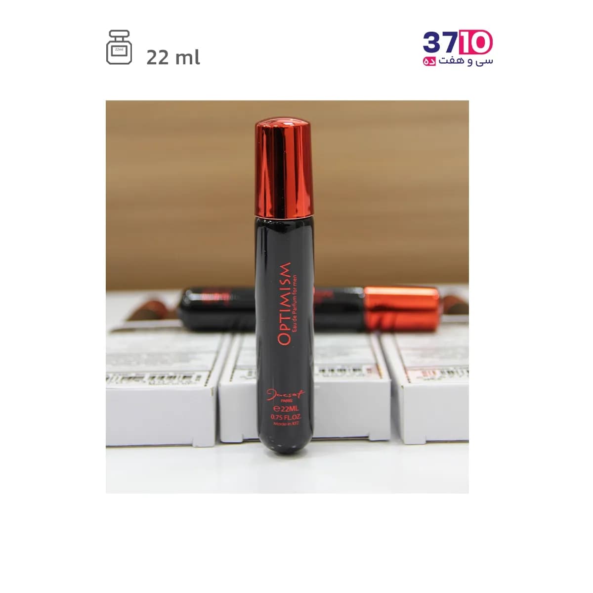 عطر جیبی مردانه ژک‌‌ ساف مدل اپتیمیزم optimism — تصویر ۴