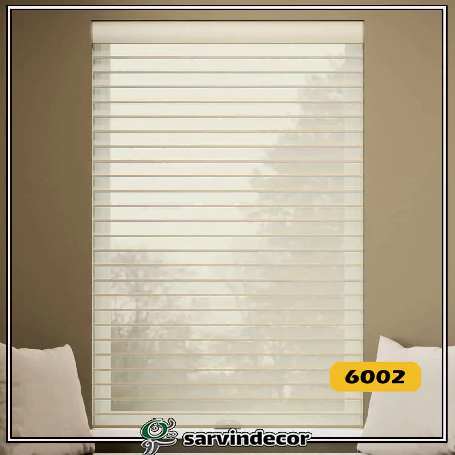 پرده سیلوئت بدون طرح ساده در 6 رنگ — تصویر ۳