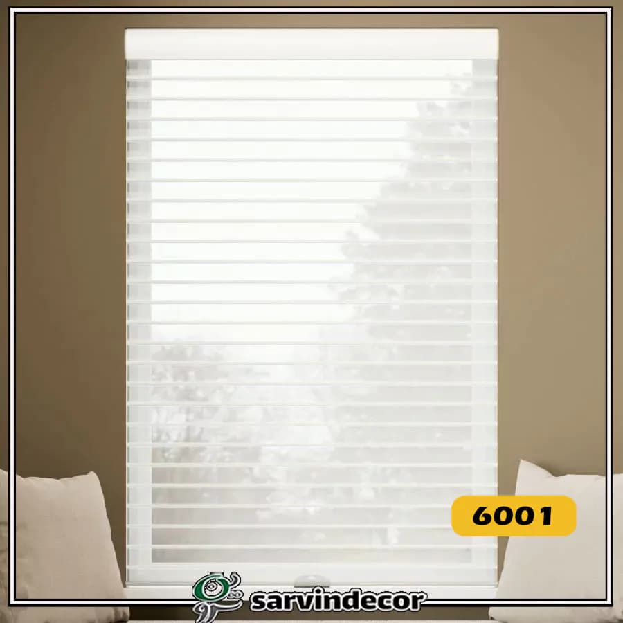 پرده سیلوئت بدون طرح ساده در 6 رنگ