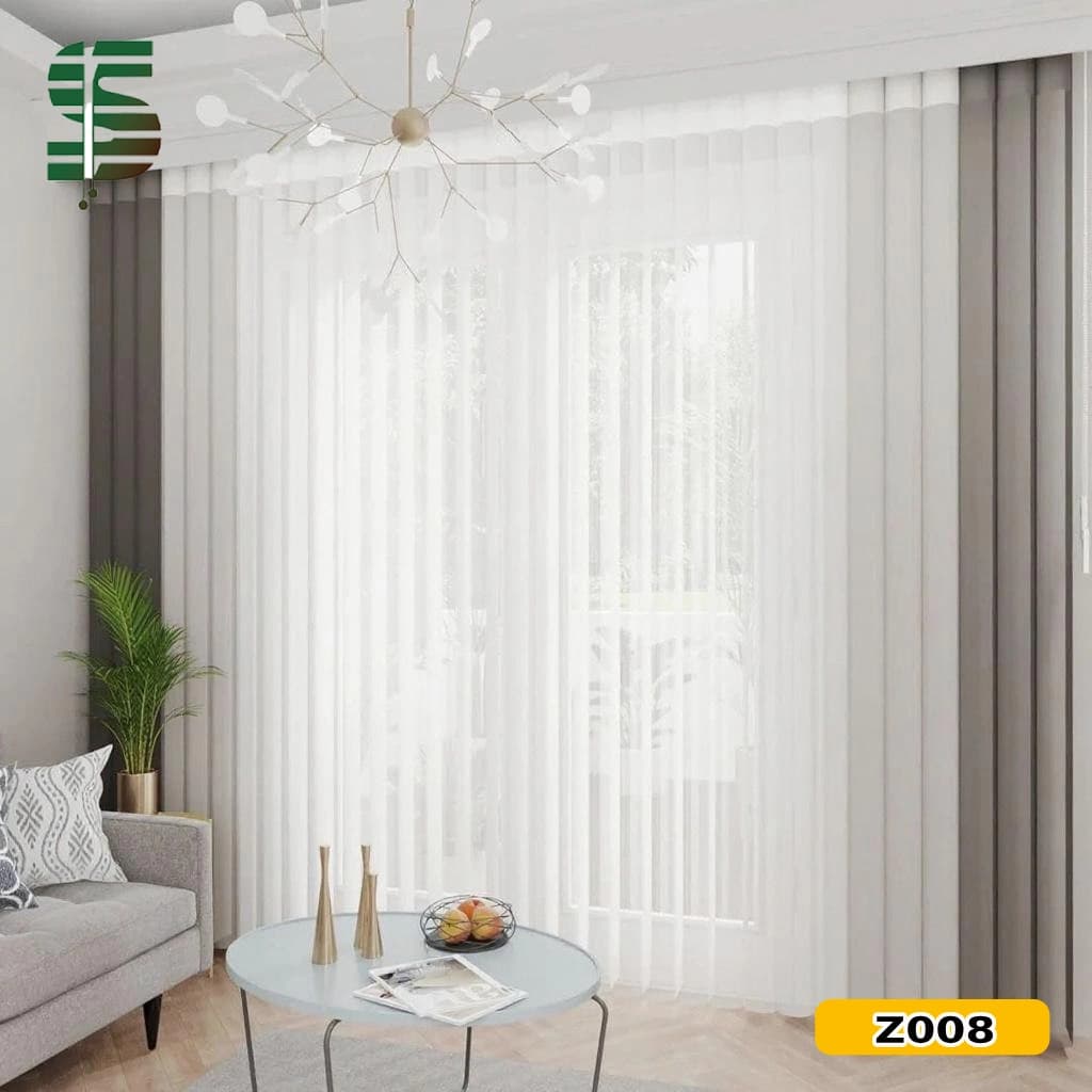 پرده ورتیکال زنبوری خاکی شیری کد Z008
