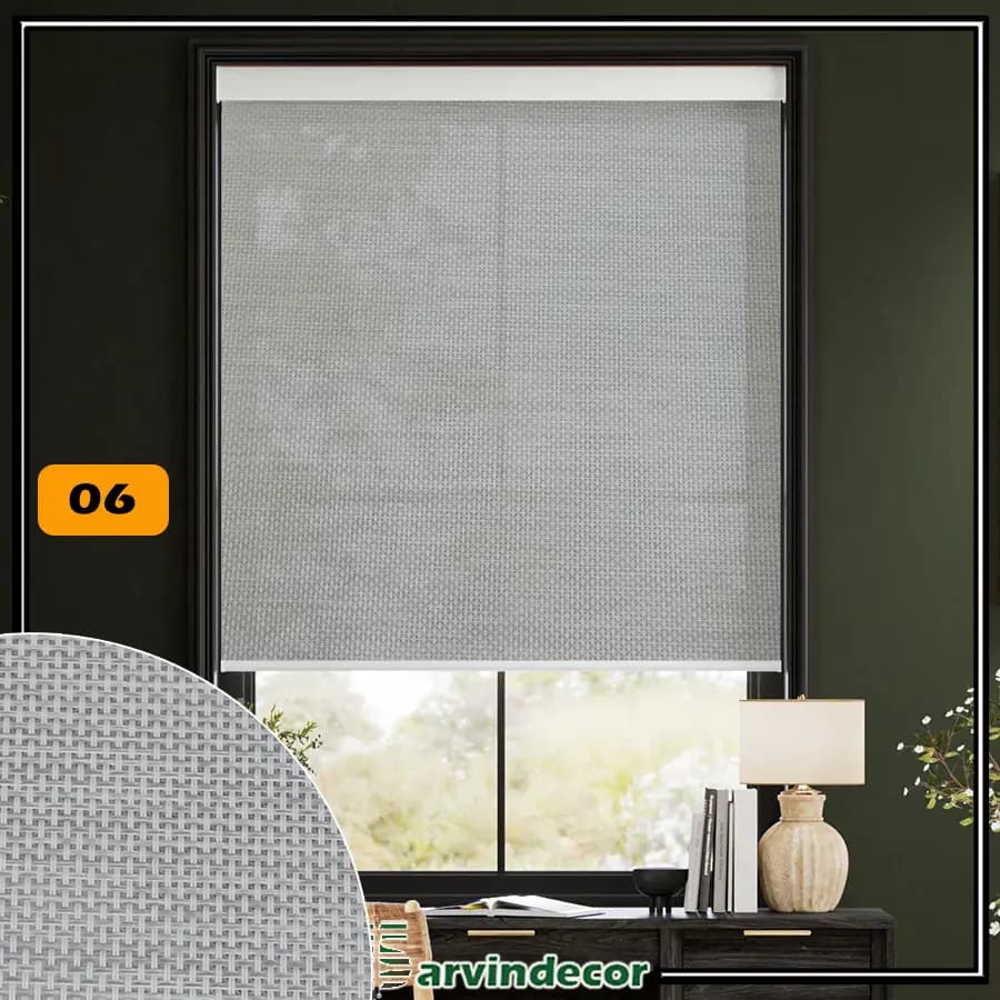 پرده شید سان اسکرین ساده 7 درصد کد 5096 در 10 رنگ — تصویر ۸
