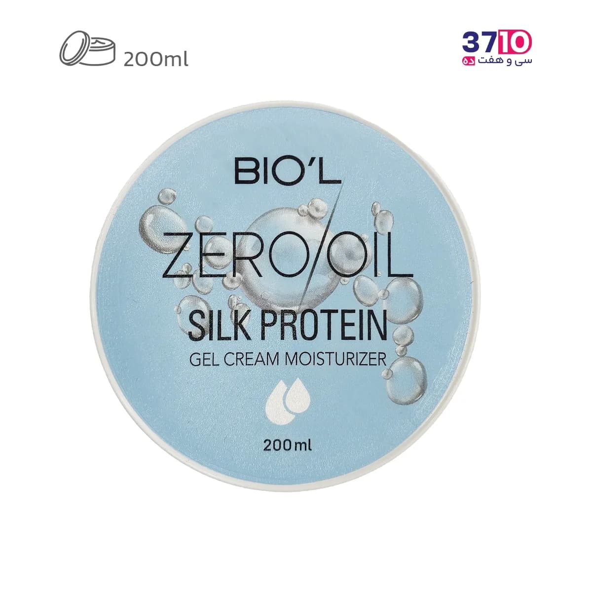 کرم ژل بیول مدل Zero Oil حاوی پروتئین ابریشم — تصویر ۴