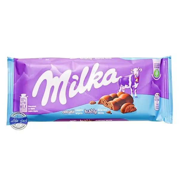 تابلت شکلات میلکا حبابی — تصویر ۲